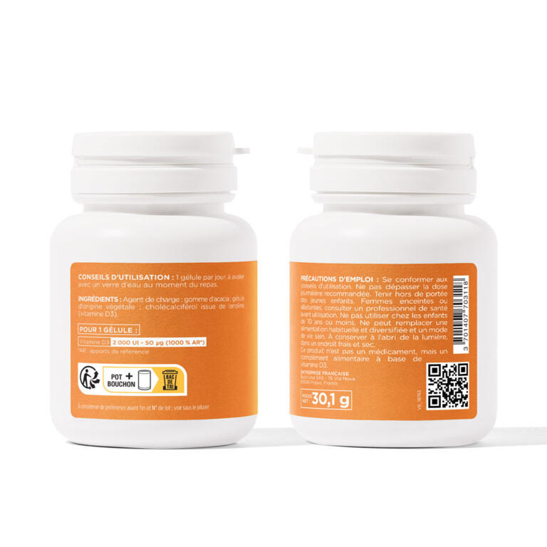 Vitamine D3 2000 UI