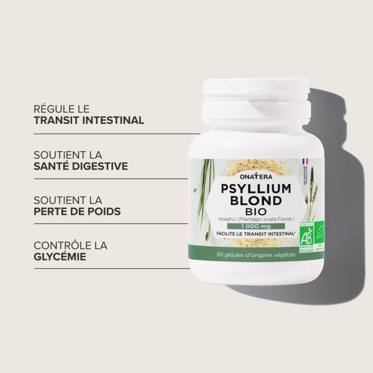 Psyllium blond Bio 1000 mg