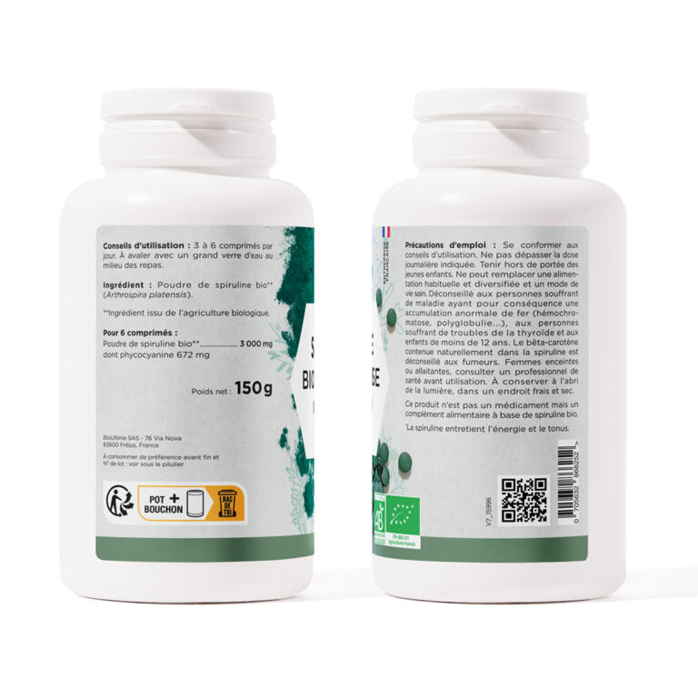 Spiruline Française Bio