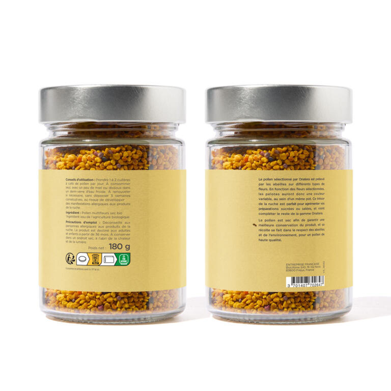 Pollen sec Multifleurs Bio