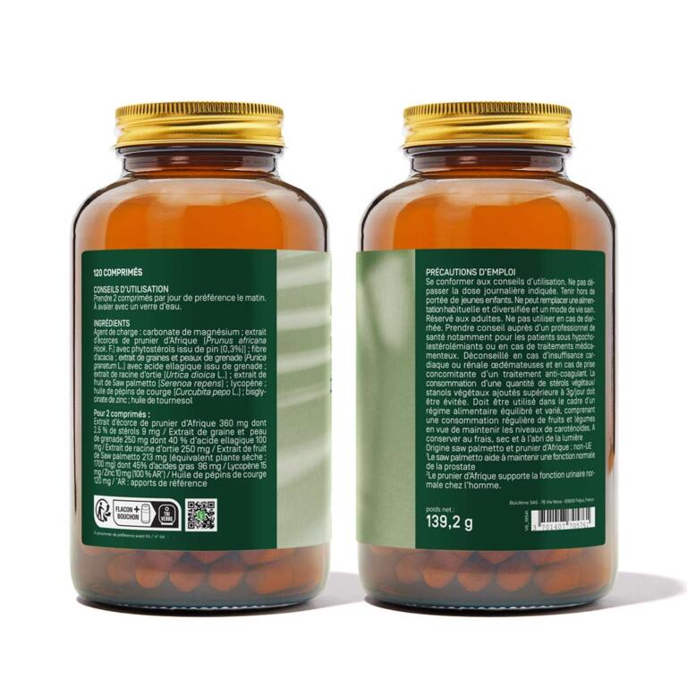PROSTA MASCULIN - Complexe De Plantes Bio Pour Le Confort Prostatique - 125 Ml