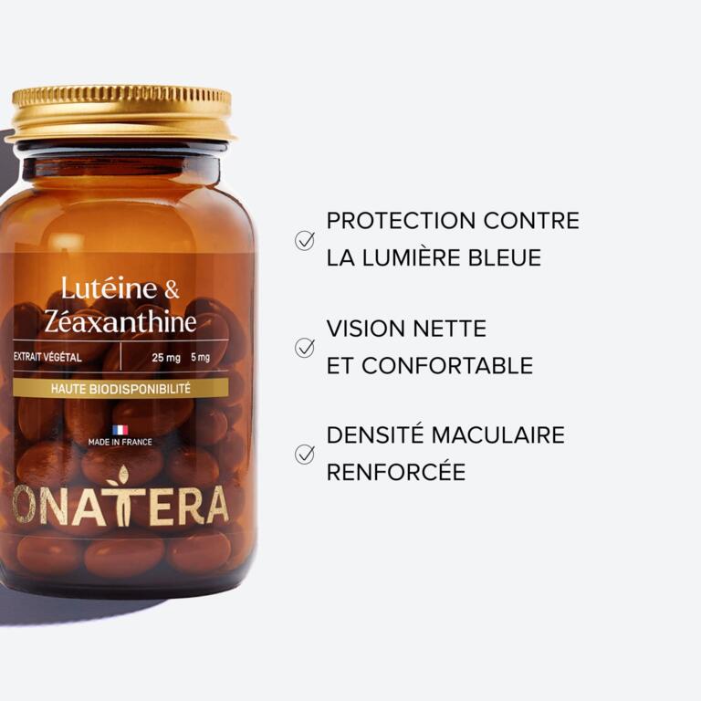 Complément Alimentaire Lutéine Et Zéaxanthine Balincer - 80 Mg - Pour La Santé Des Yeux - Capsules Végétaliennes