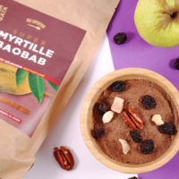 Mix Super Petit Déjeuner Vegan Myrtille & Baobab Bio