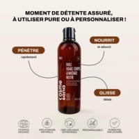 Huile Visage, Corps & Massage Neutre Bio