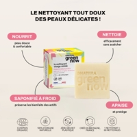 Le Nettoyant Visage Solide Peaux Délicates Abricot & Argile Blanche