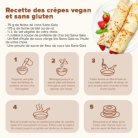 Protéine de chia Bio (substitut d'oeufs)