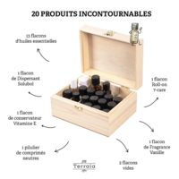 Aromathèque Premium - Mes essentiels Beauté - Détox & Anti-âge