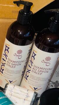 Shampoing Bio au savon d'Alep, cheveux gras