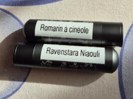 Stick inhalateur en aluminium pour huiles essentielles