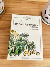 Capsules essentielles Origan & Citron